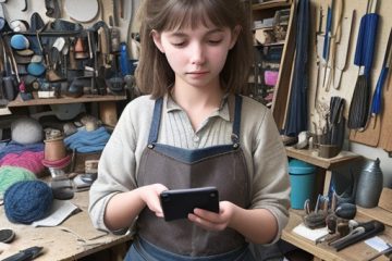 Teknologi pintar memperbarui kerajinan tangan ke digital